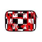 Checkerboard Splatter Apple iPad Mini Zipper Case