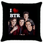 Big Time Rush Png By Lovebyselena D5voy9h Throw Pillow Case (Black)