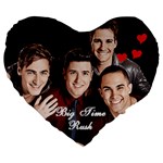 Big Time Rush Png By Lovebyselena D5voy9h 19  Premium Heart Shape Cushion