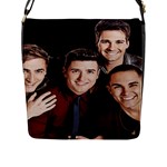 Big Time Rush Png By Lovebyselena D5voy9h Flap Closure Messenger Bag (Large)