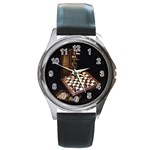 Design0545 Round Metal Watch