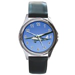 Design0642 Round Metal Watch