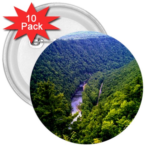 Pa Grand Canyon Long North View Of Gorge   Artrave 3  Button (10 pack) from ArtsNow.com Front
