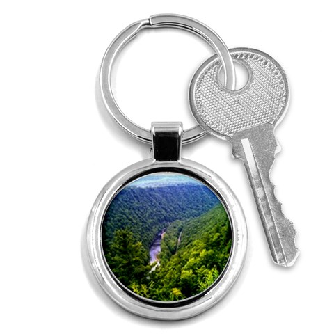 Pa Grand Canyon Long North View Of Gorge   Artrave Key Chain (Round) from ArtsNow.com Front