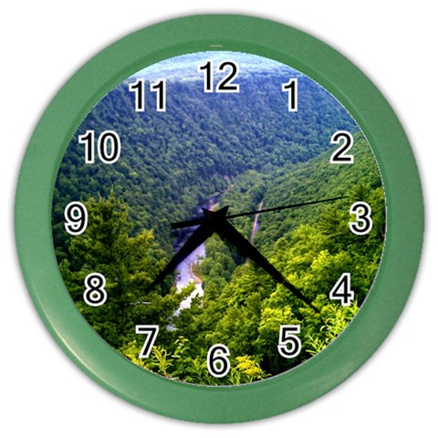 Pa Grand Canyon Long North View Of Gorge   Artrave Color Wall Clock from ArtsNow.com Front