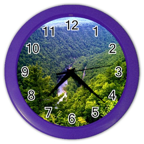 Pa Grand Canyon Long North View Of Gorge   Artrave Color Wall Clock from ArtsNow.com Front