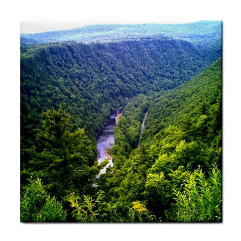 Pa Grand Canyon Long North View Of Gorge   Artrave Tile Coaster from ArtsNow.com Front