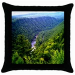 Pa Grand Canyon Long North View Of Gorge   Artrave Throw Pillow Case (Black)