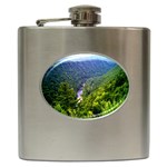 Pa Grand Canyon Long North View Of Gorge   Artrave Hip Flask (6 oz)