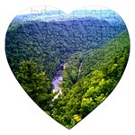Pa Grand Canyon Long North View Of Gorge   Artrave Jigsaw Puzzle (Heart)