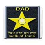 Dad s Star of Fame Large Mousepad