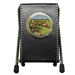 Tenant House by Ave Cosgriff Hurley  Pen Holder Desk Clock