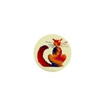 Sitting cat 1  Mini Button
