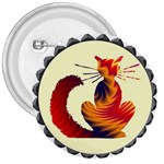 Sitting cat 3  Button
