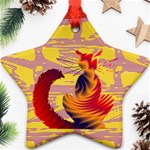 Sitting cat Ornament (Star)