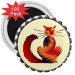 Sitting cat 3  Magnet (100 pack)
