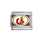 Sitting cat Italian Charm (9mm)
