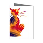 Sitting cat Mini Greeting Cards (Pkg of 8)