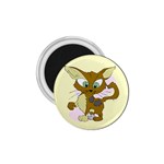 Cute cat 1.75  Magnet
