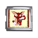 Cute cat Mega Link Italian Charm (18mm)