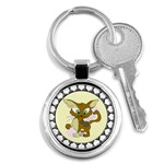 Cute cat Key Chain (Round)
