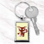 Cute cat Key Chain (Rectangle)