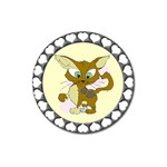 Cute cat Magnet 3  (Round)
