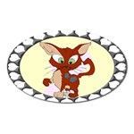 Cute cat Magnet (Oval)