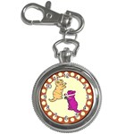 Cute Kittens Key Chain Watch