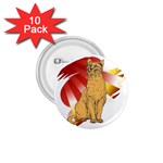 Sitting cat 2 1.75  Button (10 pack) 