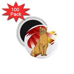 Sitting cat 2 1.75  Magnet (100 pack) 