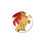 Sitting cat 2 Golf Ball Marker