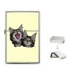 Yawning kitten Flip Top Lighter