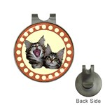 Yawning kitten Golf Ball Marker Hat Clip