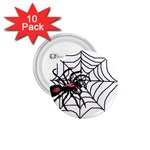 Spider in web 1.75  Button (10 pack) 