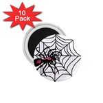 Spider in web 1.75  Magnet (10 pack) 