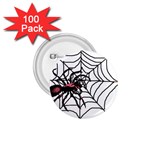 Spider in web 1.75  Button (100 pack) 