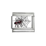 Spider in web Italian Charm (9mm)