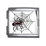 Spider in web Mega Link Italian Charm (18mm)