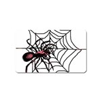 Spider in web Magnet (Name Card)