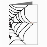 Spider in web Greeting Cards (Pkg of 8)
