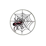 Spider in web Hat Clip Ball Marker