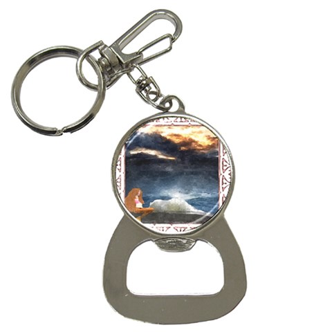 Stormy Twilight [Framed] Bottle Opener Key Chain from ArtsNow.com Front