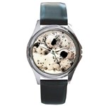 Design1460 Round Metal Watch