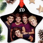 ONE DIRECTION STAR CHRISTMAS ORNAMENT Ornament (Star)