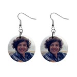 ONE DIRECTION HARRY 1  BUTTON EARINGS 1  Button Earrings