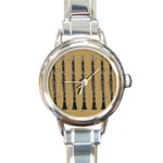 Design1151 Round Charm Watch