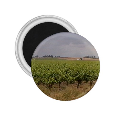 Vineyard Under the Clouds 2.25  Magnet from ArtsNow.com Front