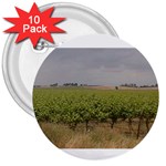 Vineyard Under the Clouds 3  Button (10 pack)