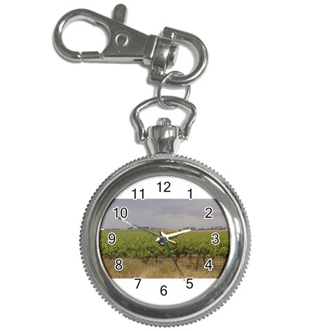 Vineyard Under the Clouds Key Chain Watch from ArtsNow.com Front